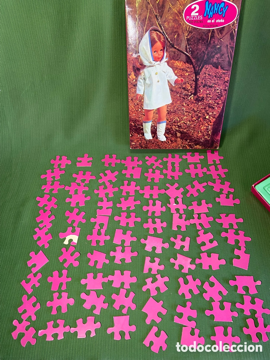 Mu&ntilde;ecas Nancy y Lucas: Puzzle Nancy en oto&ntilde;o. 2 puzzles. De Famosa. - Foto 21