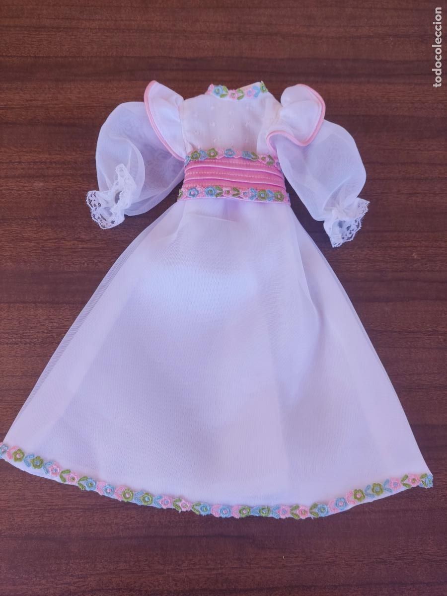 Mu&ntilde;ecas Nancy y Lucas: Vestido/traje de comuni&oacute;n de Nancy de 1989. - Foto 3