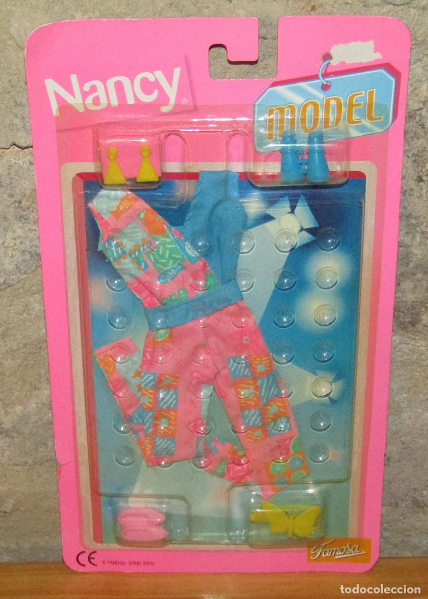 Mu&ntilde;ecas Nancy y Lucas: NANCY MODEL DE FAMOSA: BLISTER CONJUNTO DE ROPA - A&Ntilde;O 2000 - NUEVO Y NUNCA ABIERTO