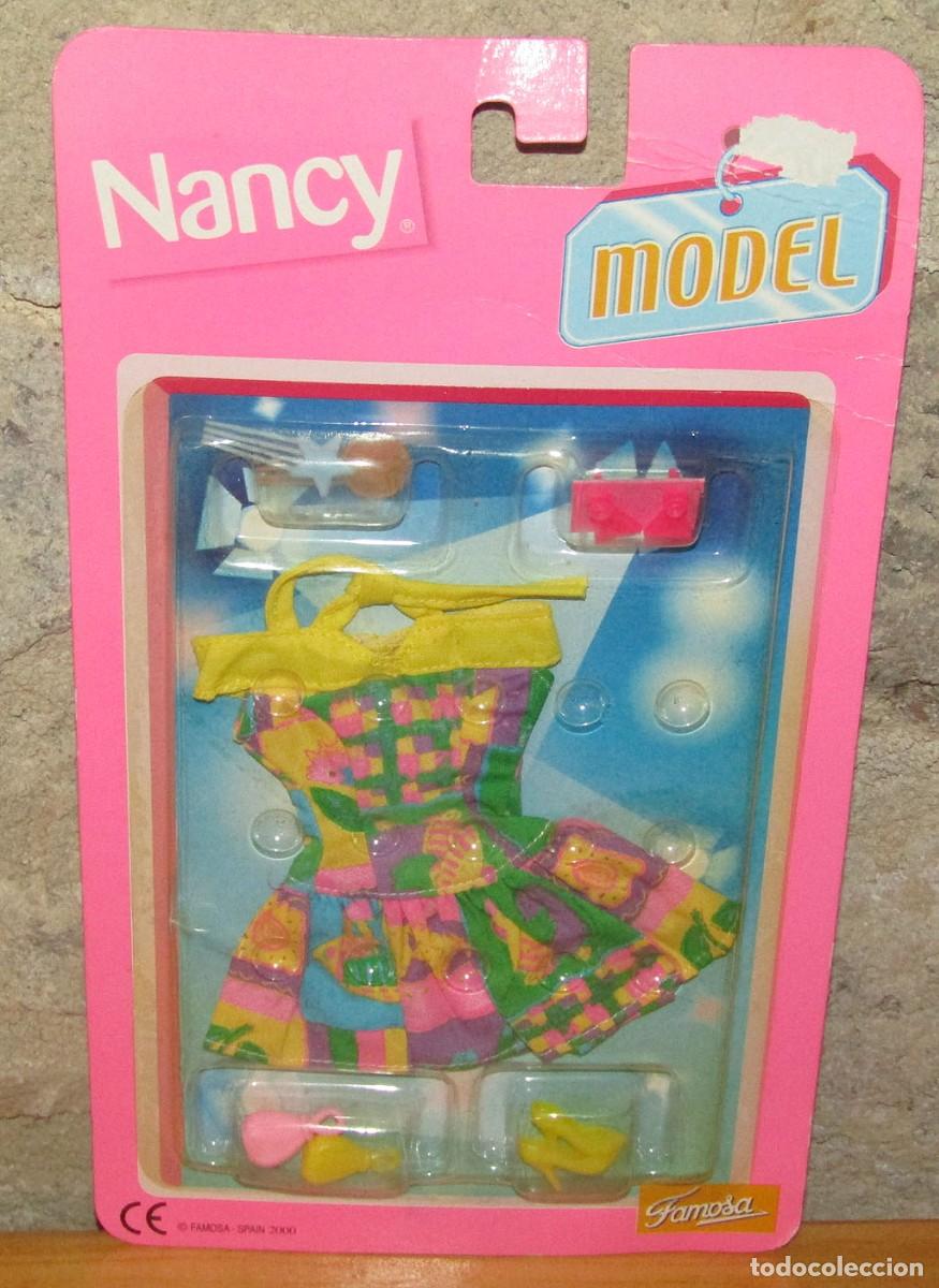Mu&ntilde;ecas Nancy y Lucas: NANCY MODEL DE FAMOSA: BLISTER CONJUNTO DE ROPA - A&Ntilde;O 2000 - NUEVO Y NUNCA ABIERTO