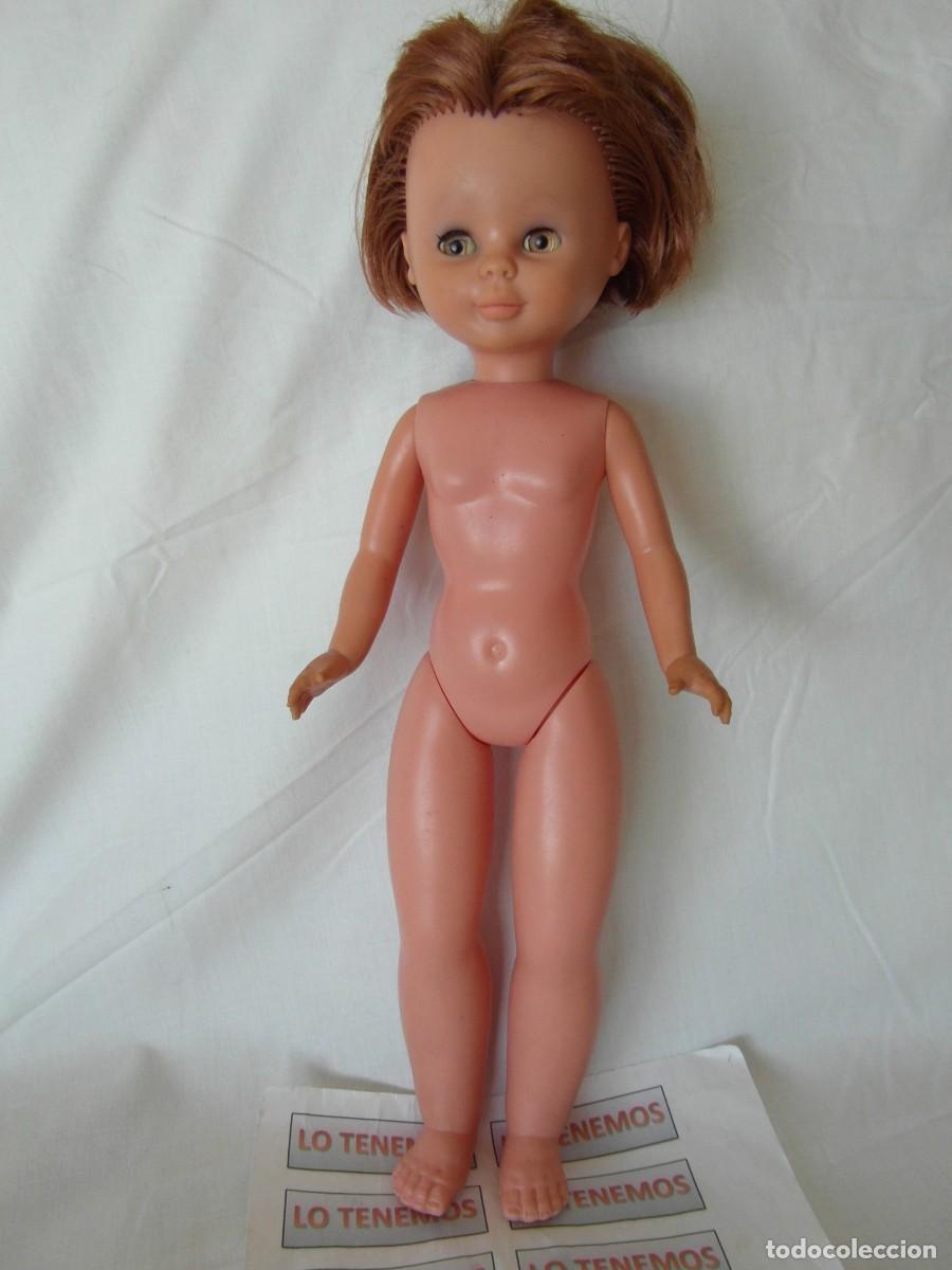 Mu&ntilde;ecas Nancy y Lucas: Mu&ntilde;eca nancy a&ntilde;os 70 ojos margarita pata bollo.