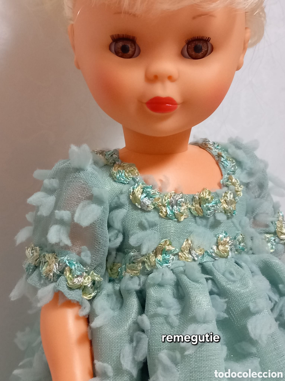 Mu&ntilde;ecas Nancy y Lucas: Vestido y chal para nancy - Foto 10