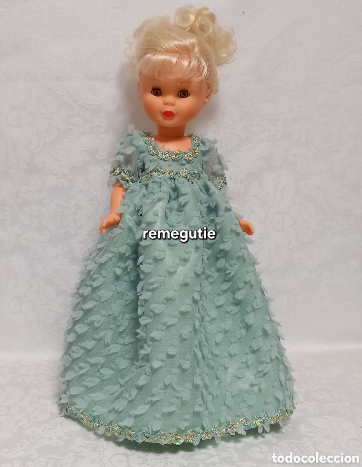 Mu&ntilde;ecas Nancy y Lucas: Vestido y chal para nancy - Foto 1