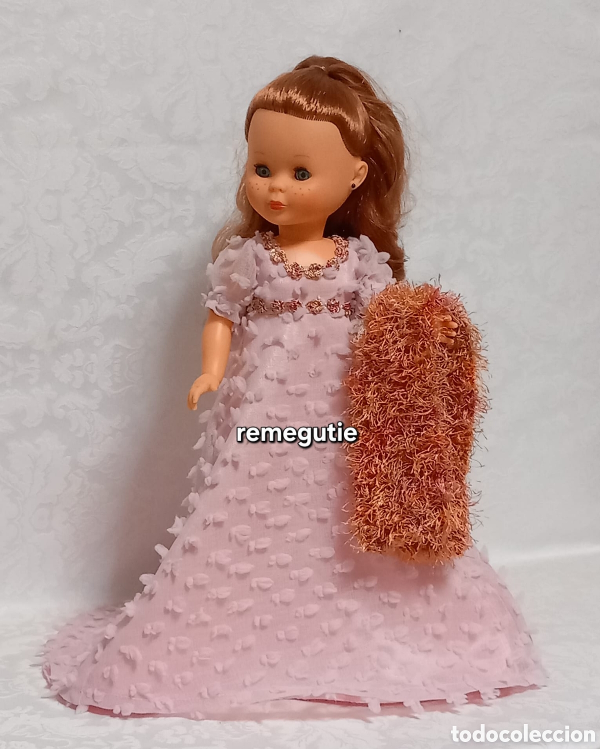 Mu&ntilde;ecas Nancy y Lucas: Vestido y estola para nancy - Foto 3