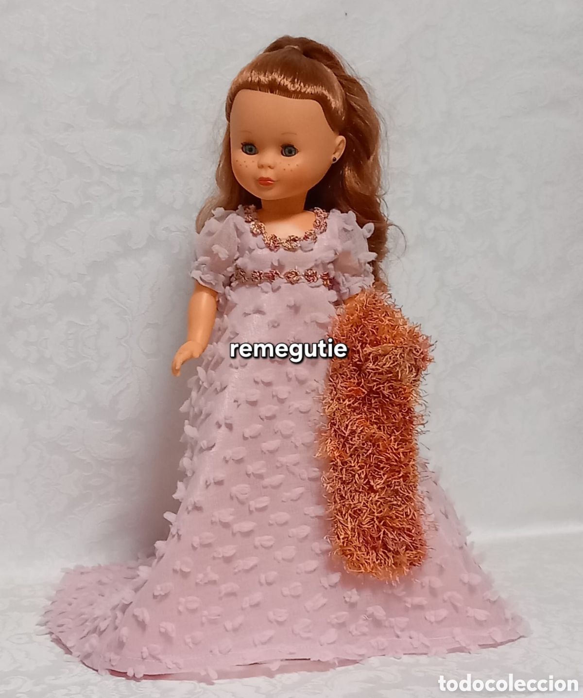 Mu&ntilde;ecas Nancy y Lucas: Vestido y estola para nancy - Foto 4