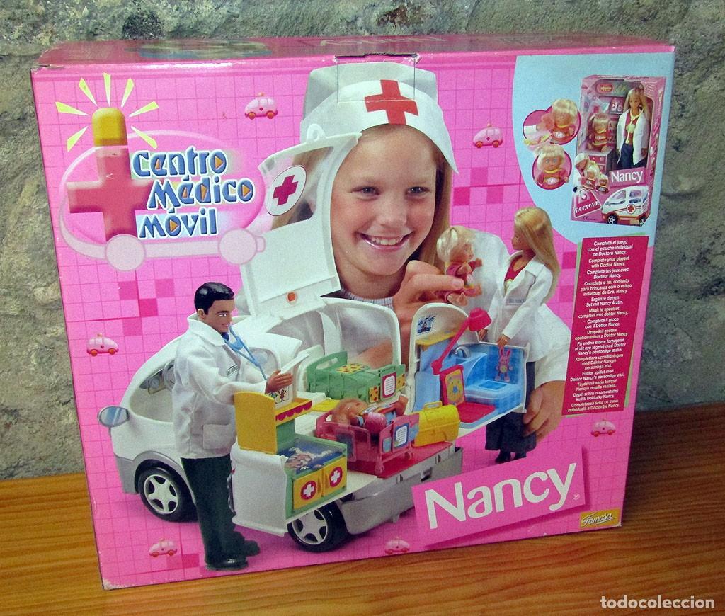 Mu&ntilde;ecas Nancy y Lucas: ANTIGUO CENTRO M&Eacute;DICO MOVIL DE NANCY, DE FAMOSA - NUEVO Y EN SU CAJA ORIGINAL - A&Ntilde;O 2003