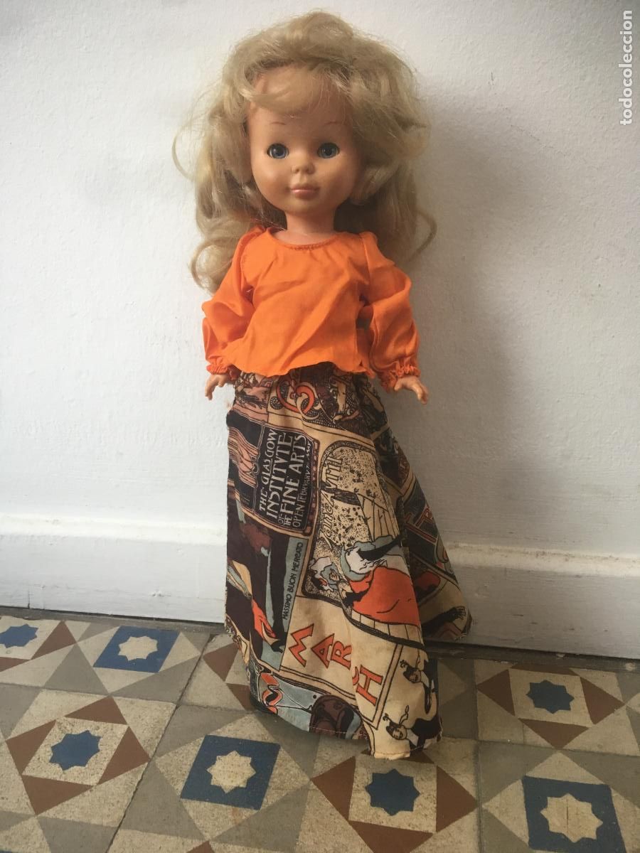 Mu&ntilde;ecas Nancy y Lucas: mu&ntilde;eca nancy capas rubia de famosa original antigua