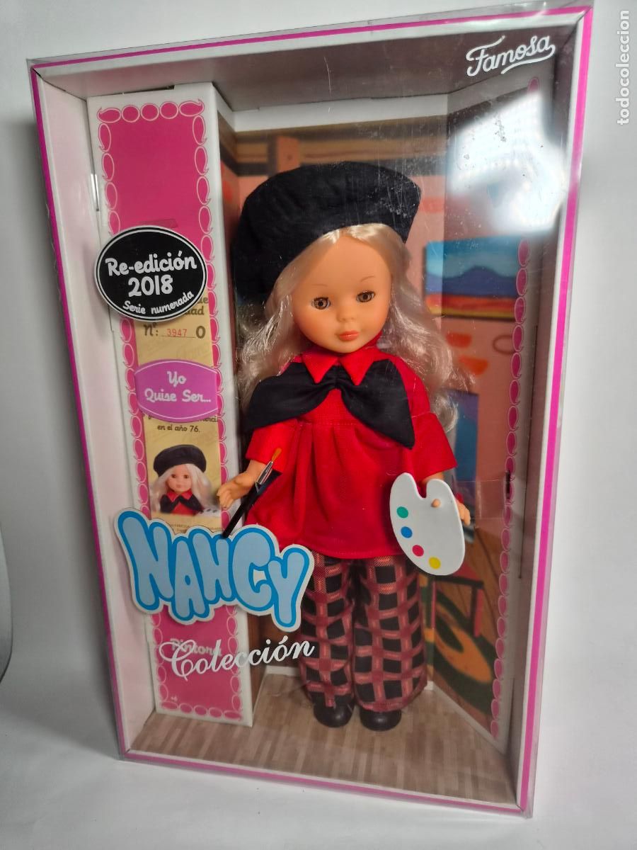 Mu&ntilde;ecas Nancy y Lucas: nancy pintora 2018 reedicion coleccion