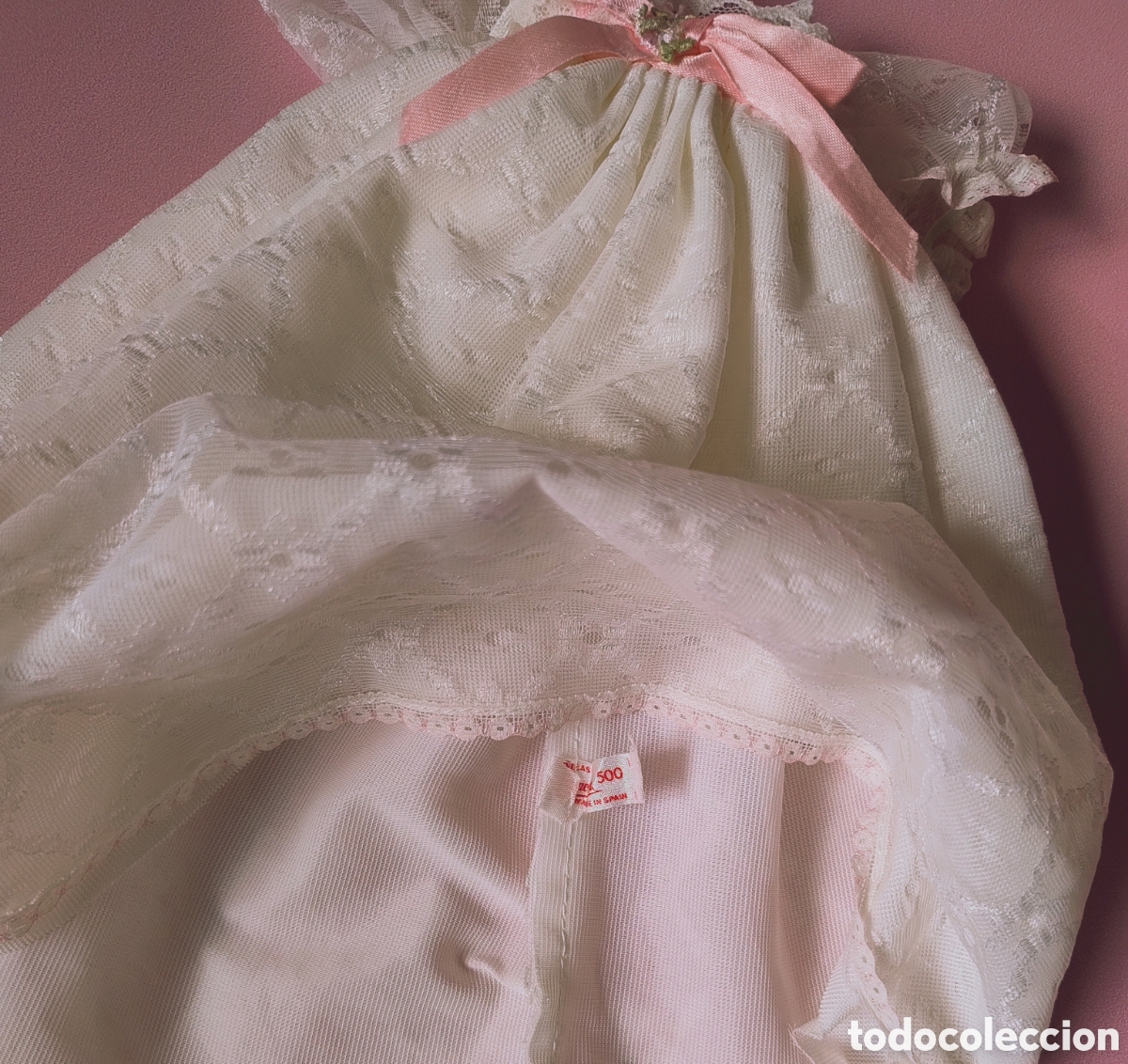 Mu&ntilde;ecas Nancy y Lucas: Vestido comuni&oacute;n Nancy ochentera - Foto 4