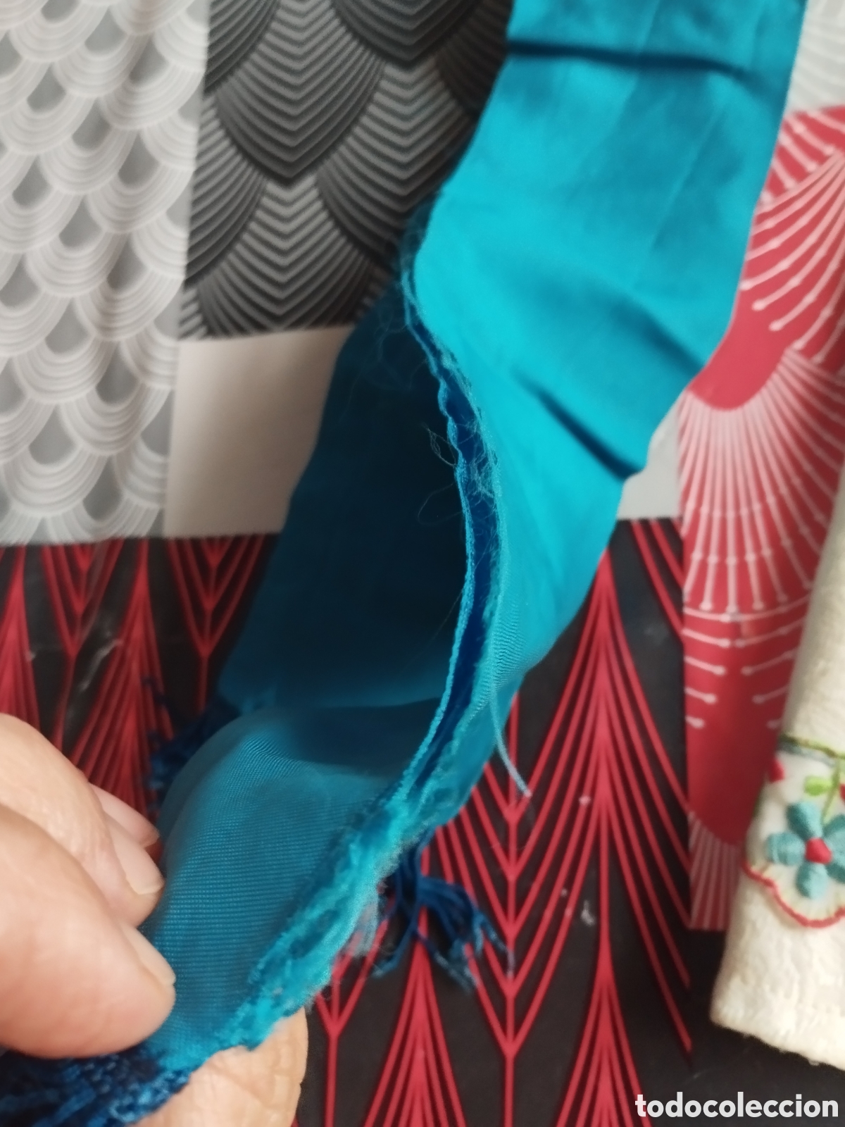 Mu&ntilde;ecas Nancy y Lucas: Conjunto chal de Nancy vintage - Foto 4