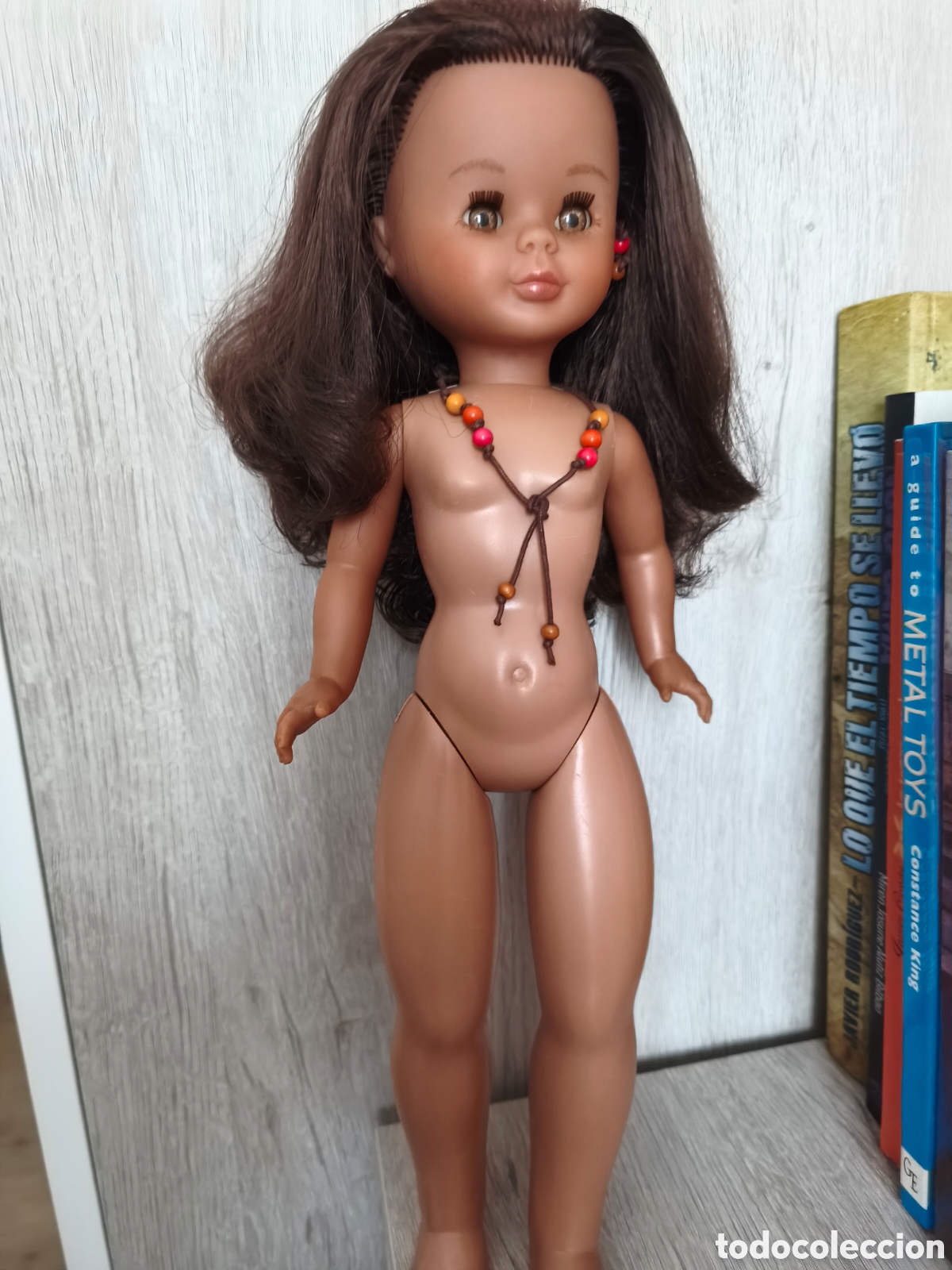 Mu&ntilde;ecas Nancy y Lucas: Nancy mulata de Quir&oacute;n. Modelo Caribe