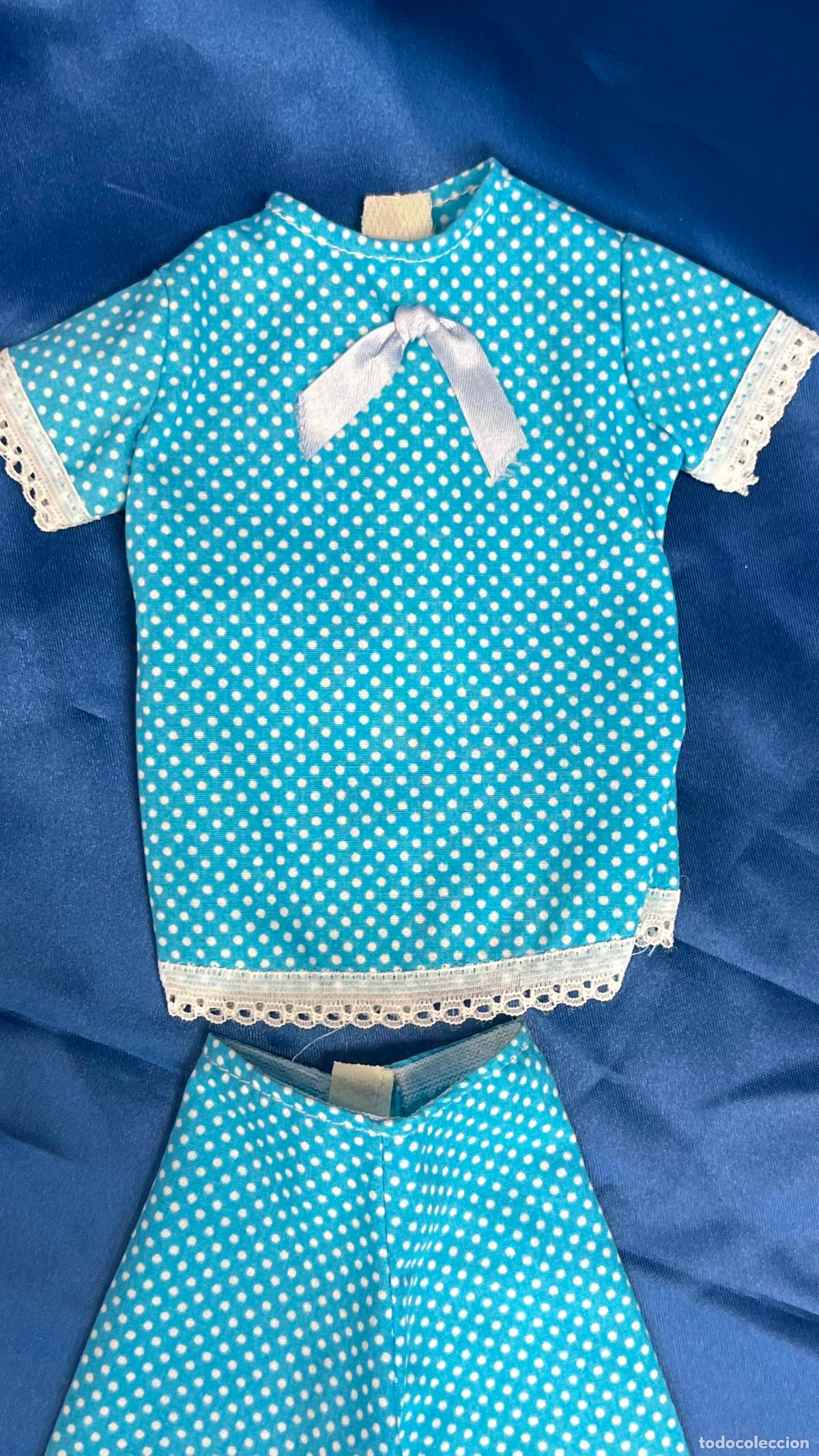 Mu&ntilde;ecas Nancy y Lucas: NANCY CONJUNTO PIJAMA AZUL - Foto 2