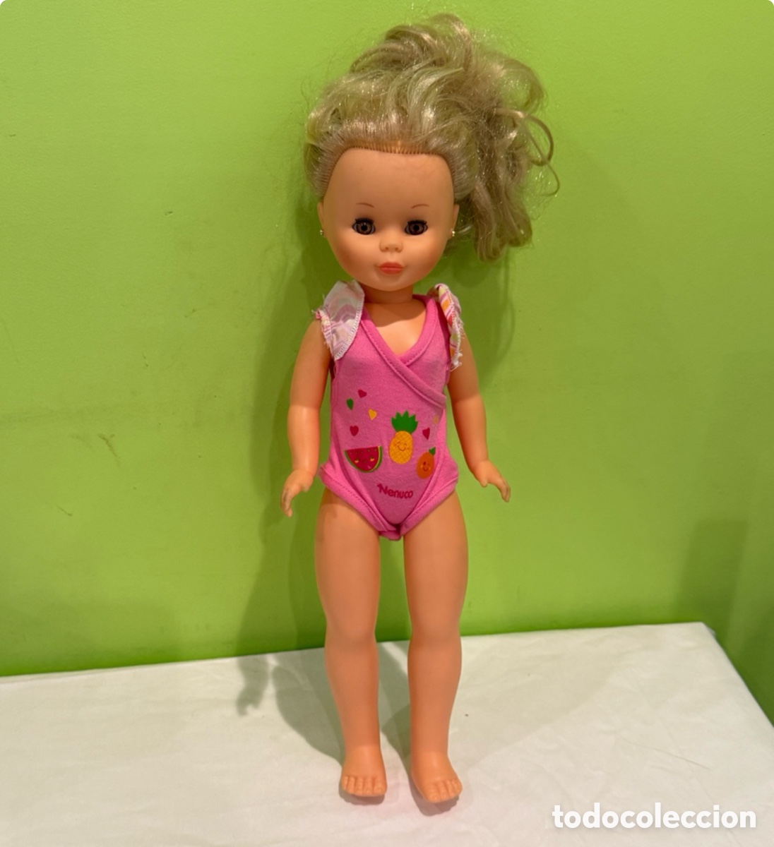Mu&ntilde;ecas Nancy y Lucas: Nancy Famosa rubia &ndash; Ojos durmientes &ndash; Made in Spain &ndash; A&ntilde;o 2019