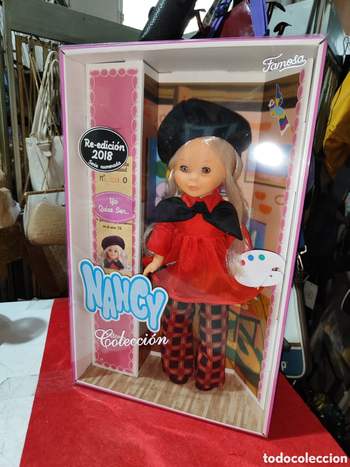 Mu&ntilde;ecas Nancy y Lucas: Nancy Pintora reedici&oacute;n 2018 NUEVA - Foto 1