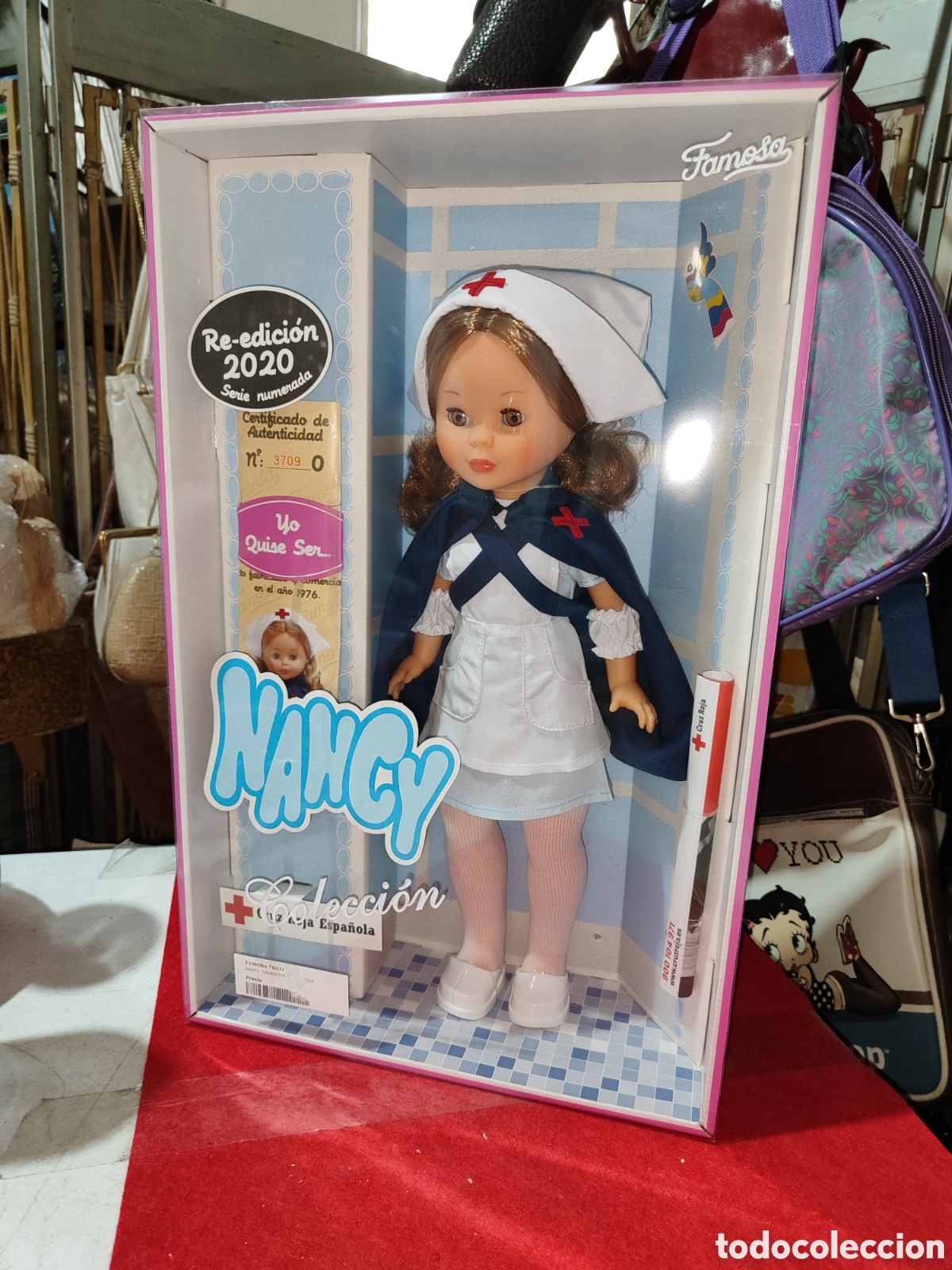 Mu&ntilde;ecas Nancy y Lucas: Nancy enfermera reedici&oacute;n 2020 NUEVA