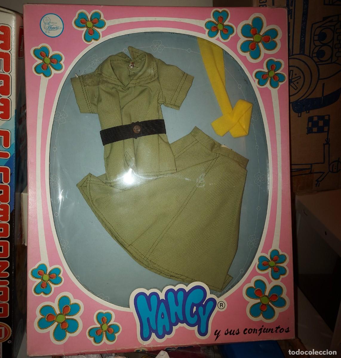 Mu&ntilde;ecas Nancy y Lucas: MU&Ntilde;ECA NANCY - VESTIDO MODELO SAFARI