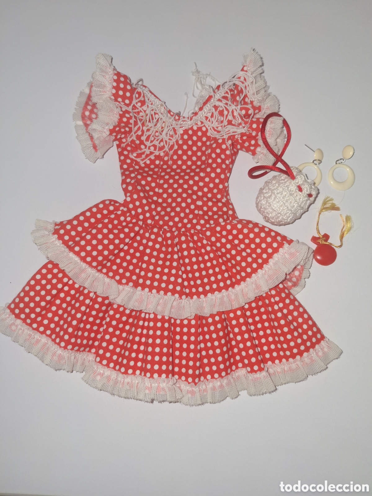 Mu&ntilde;ecas Nancy y Lucas: Vestido y accesorios para Nancy