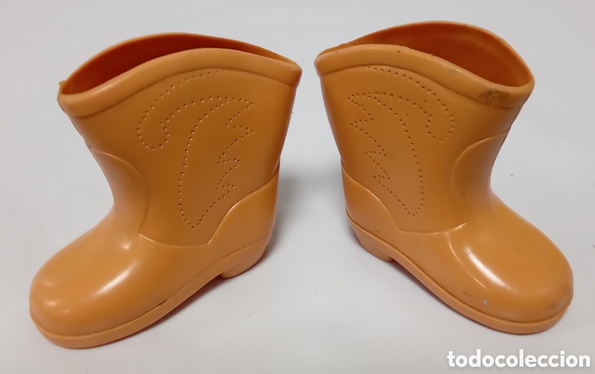 Mu&ntilde;ecas Nancy y Lucas: Botas marrones Mu&ntilde;eca Nancy Famosa Espa&ntilde;a A&ntilde;os 70