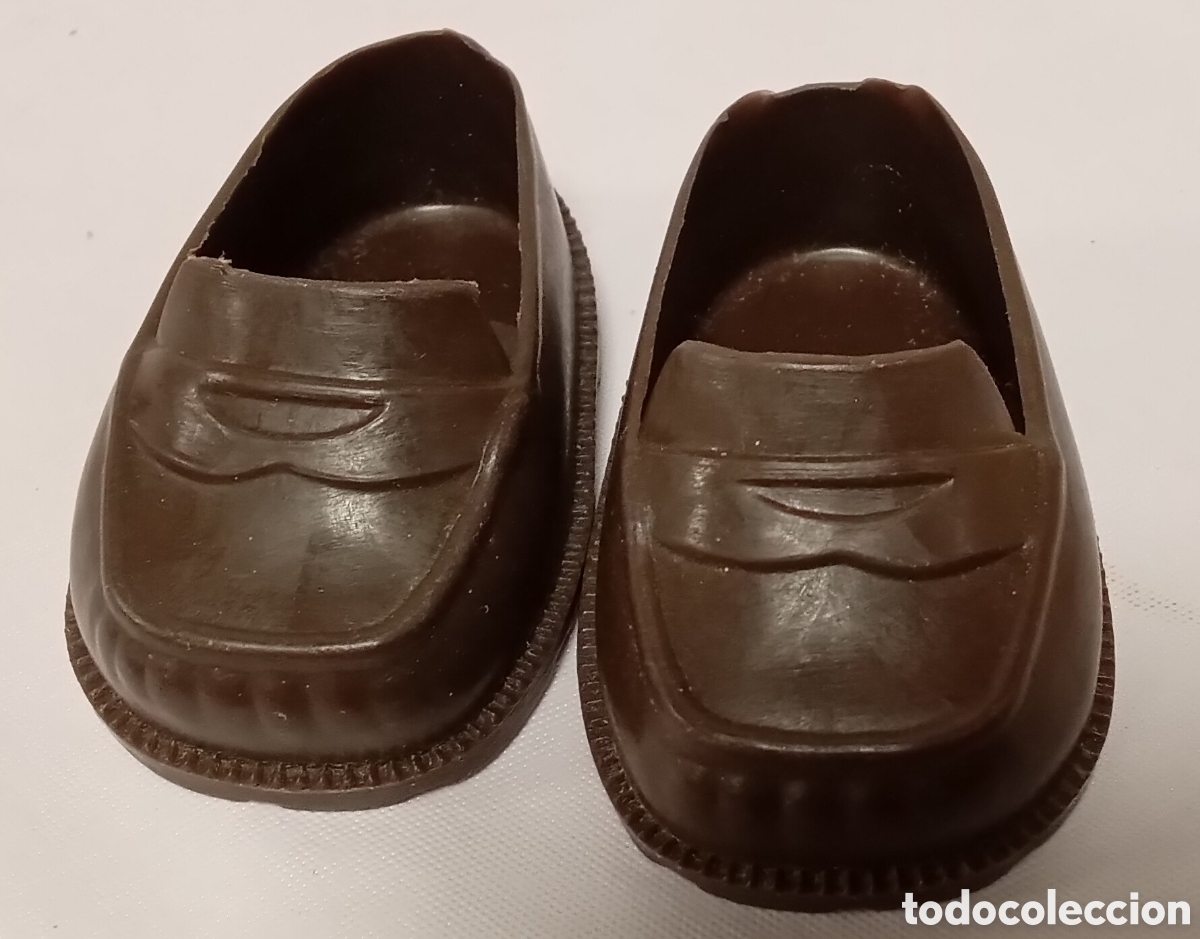 Mu&ntilde;ecas Nancy y Lucas: Zapatos Marron Lucas Mu&ntilde;eca Nancy Famosa Espa&ntilde;a A&ntilde;os 70