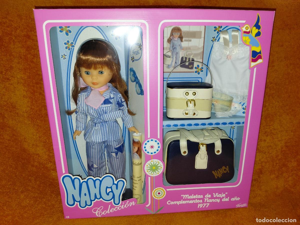 Mu&ntilde;ecas Nancy y Lucas: MU&Ntilde;ECA NANCY MALLORCA CON MALETAS DE VIAJE Y LENCERIA REEDICION 2017