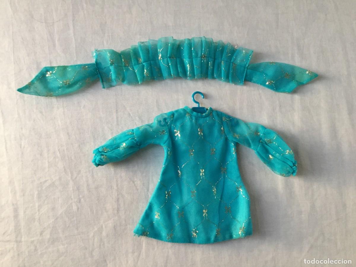 Mu&ntilde;ecas Nancy y Lucas: CONJUNTO CEREMONIA COLOR AZUL DE NANCY FAMOSA A&Ntilde;OS 70 - ORIGINAL