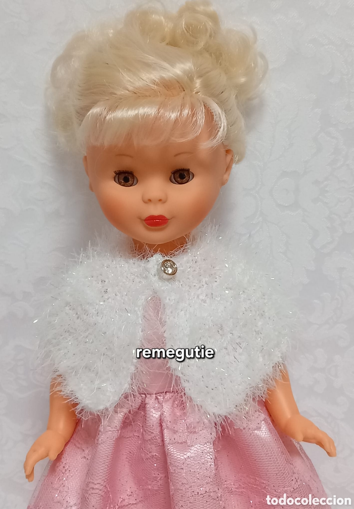Mu&ntilde;ecas Nancy y Lucas: Capita para nancy en blanco