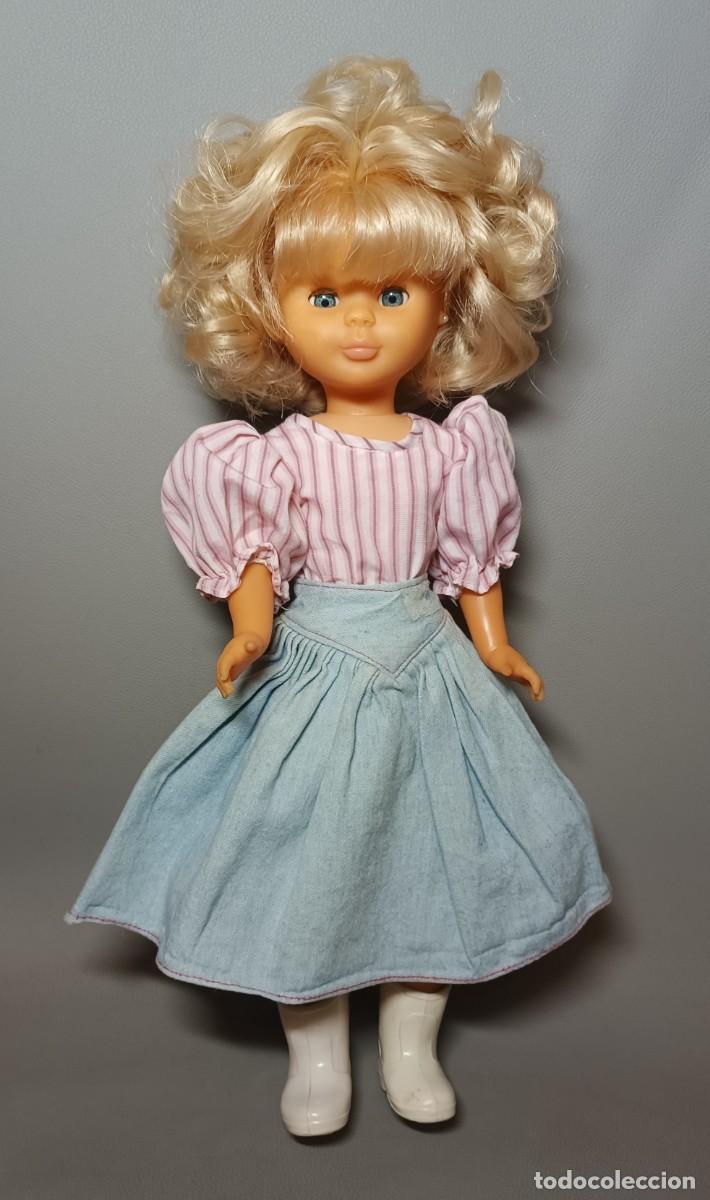 Mu&ntilde;ecas Nancy y Lucas: Mu&ntilde;eca Nancy conjunto Jeans a&ntilde;os 80 N&ordm;38 - Foto 2