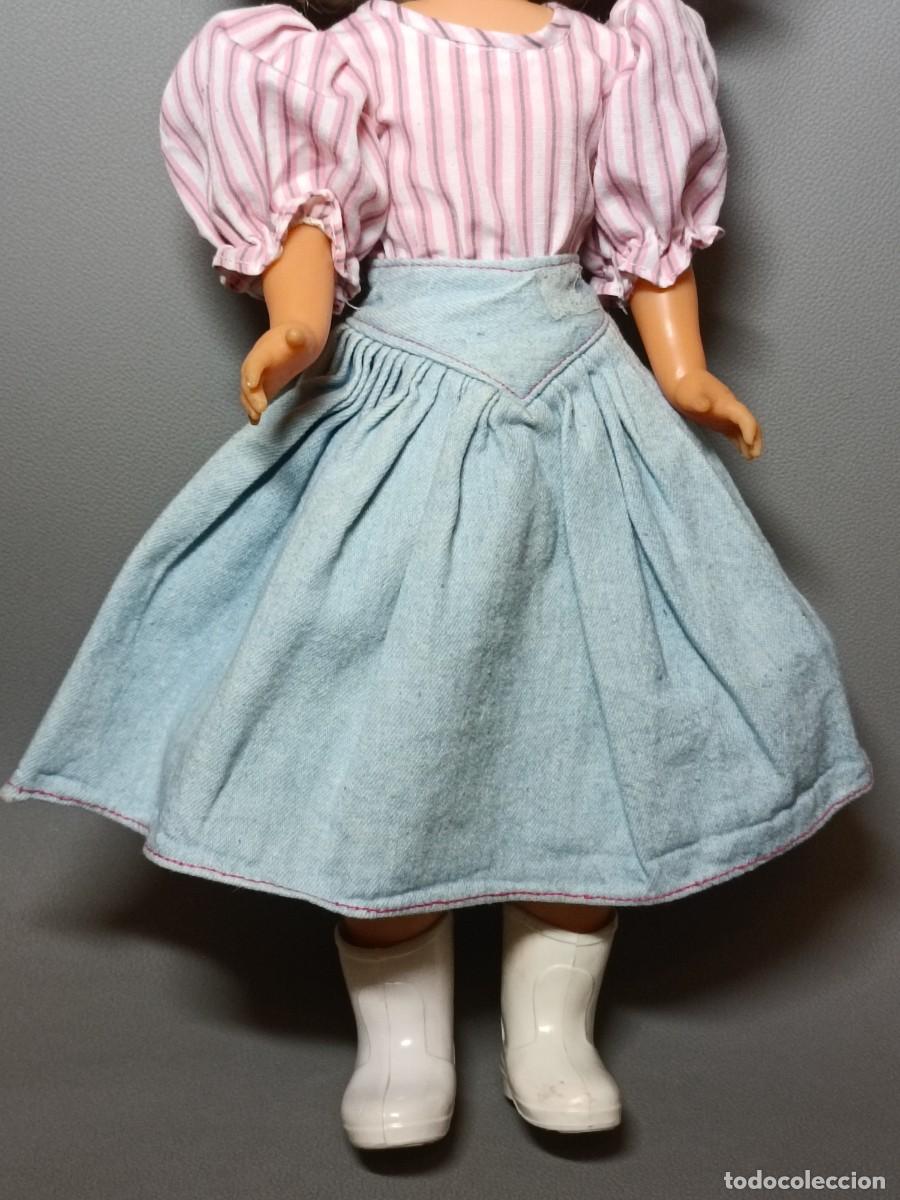 Mu&ntilde;ecas Nancy y Lucas: Mu&ntilde;eca Nancy conjunto Jeans a&ntilde;os 80 N&ordm;38 - Foto 4