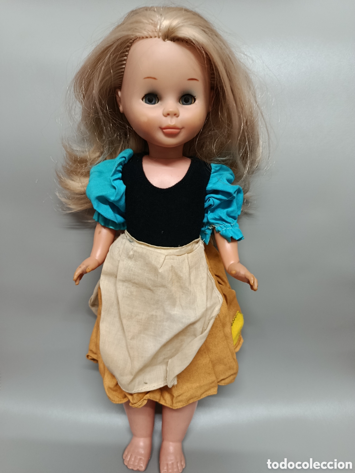 Mu&ntilde;ecas Nancy y Lucas: VESTIDO NANCY CENICIENTA. FAMOSA. MU&Ntilde;ECA NO INCLUIDA