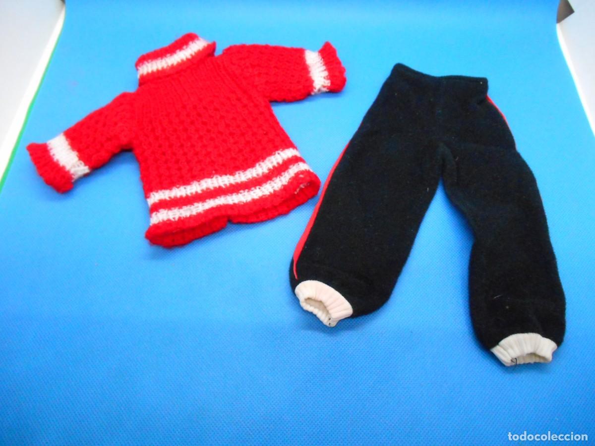 Mu&ntilde;ecas Nancy y Lucas: TRAJE ESQUIADORA NANCY A&Ntilde;OS 70