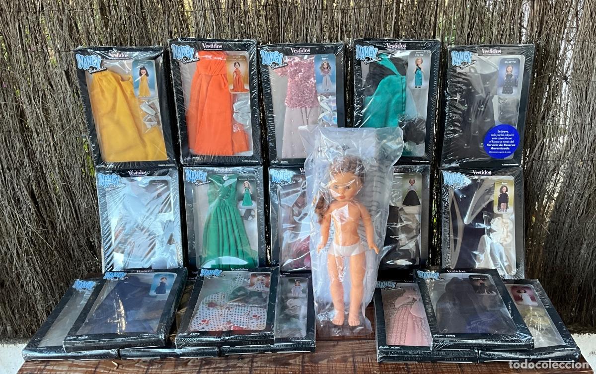 Mu&ntilde;ecas Nancy y Lucas: COLECCION NANCY - 19 VESTIDOS COLECCION GRANDES DISE&Ntilde;ADORES - Y MU&Ntilde;ECA NANCY- NUEVO A ESTRENAR - L/3
