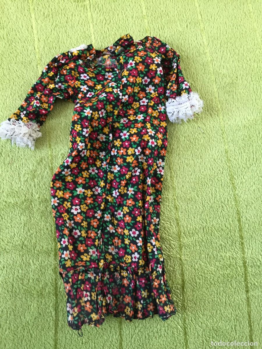 Mu&ntilde;ecas Nancy y Lucas: VESTIDO MAXI ORIGINAL DE MU&Ntilde;ECA NANCY DE LOS 70
