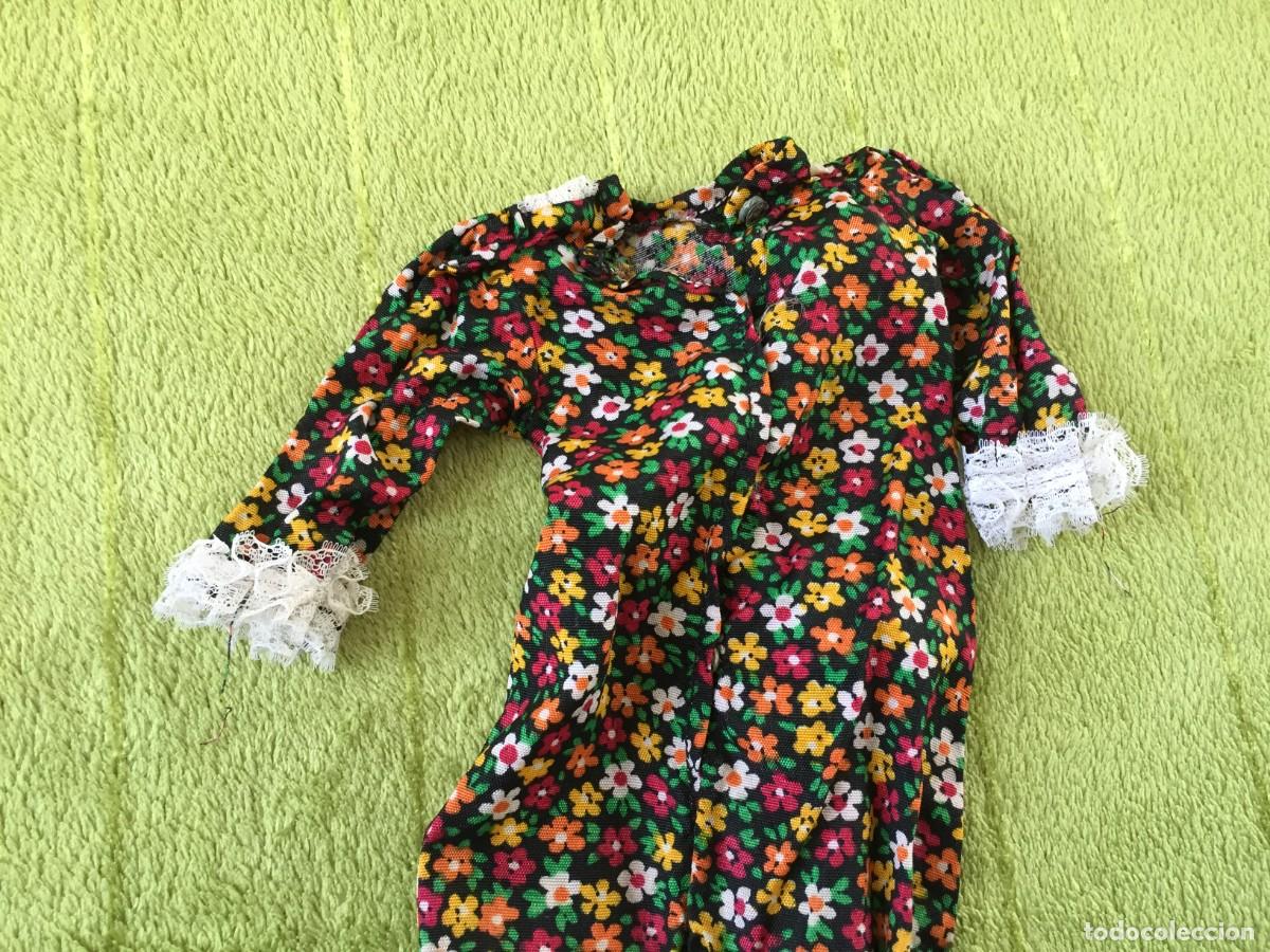 Mu&ntilde;ecas Nancy y Lucas: VESTIDO MAXI ORIGINAL DE MU&Ntilde;ECA NANCY DE LOS 70 - Foto 2