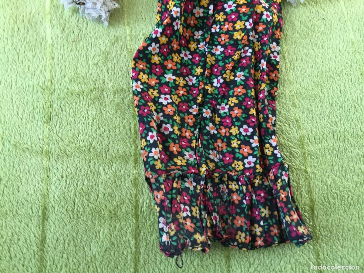 Mu&ntilde;ecas Nancy y Lucas: VESTIDO MAXI ORIGINAL DE MU&Ntilde;ECA NANCY DE LOS 70 - Foto 3