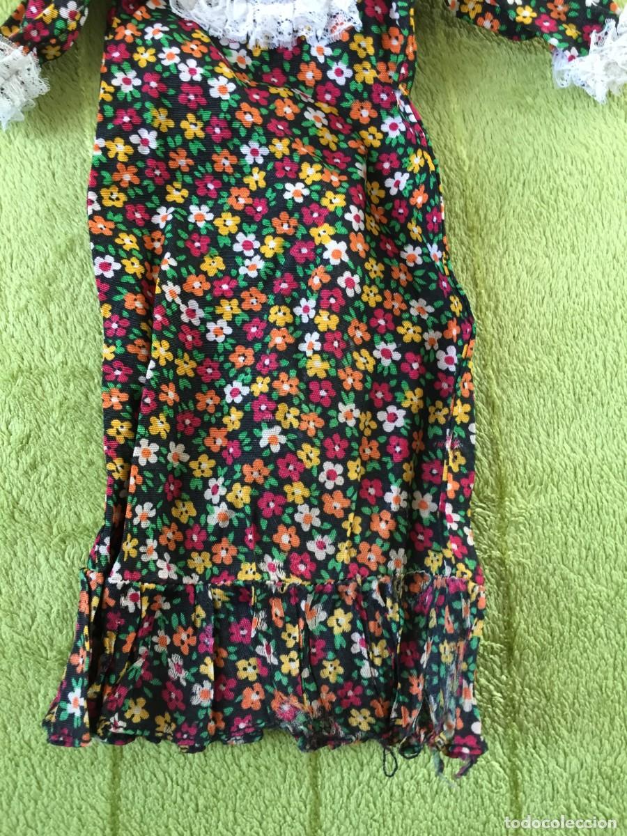 Mu&ntilde;ecas Nancy y Lucas: VESTIDO MAXI ORIGINAL DE MU&Ntilde;ECA NANCY DE LOS 70 - Foto 6