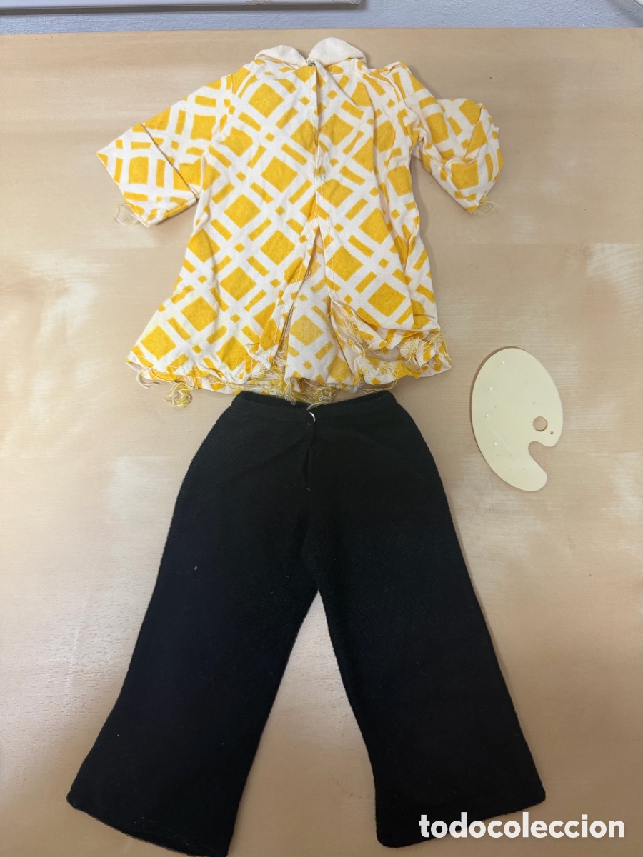 Mu&ntilde;ecas Nancy y Lucas: CONJUNTO VESTIDO NANCY PINTORA ORIGINAL - Foto 2