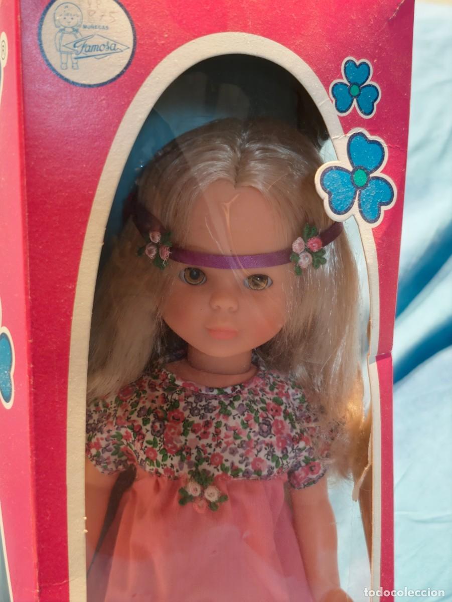 Mu&ntilde;ecas Nancy y Lucas: Mu&ntilde;eca Nancy primavera rosa de famosa ref. 86990 en su caja. - Foto 2