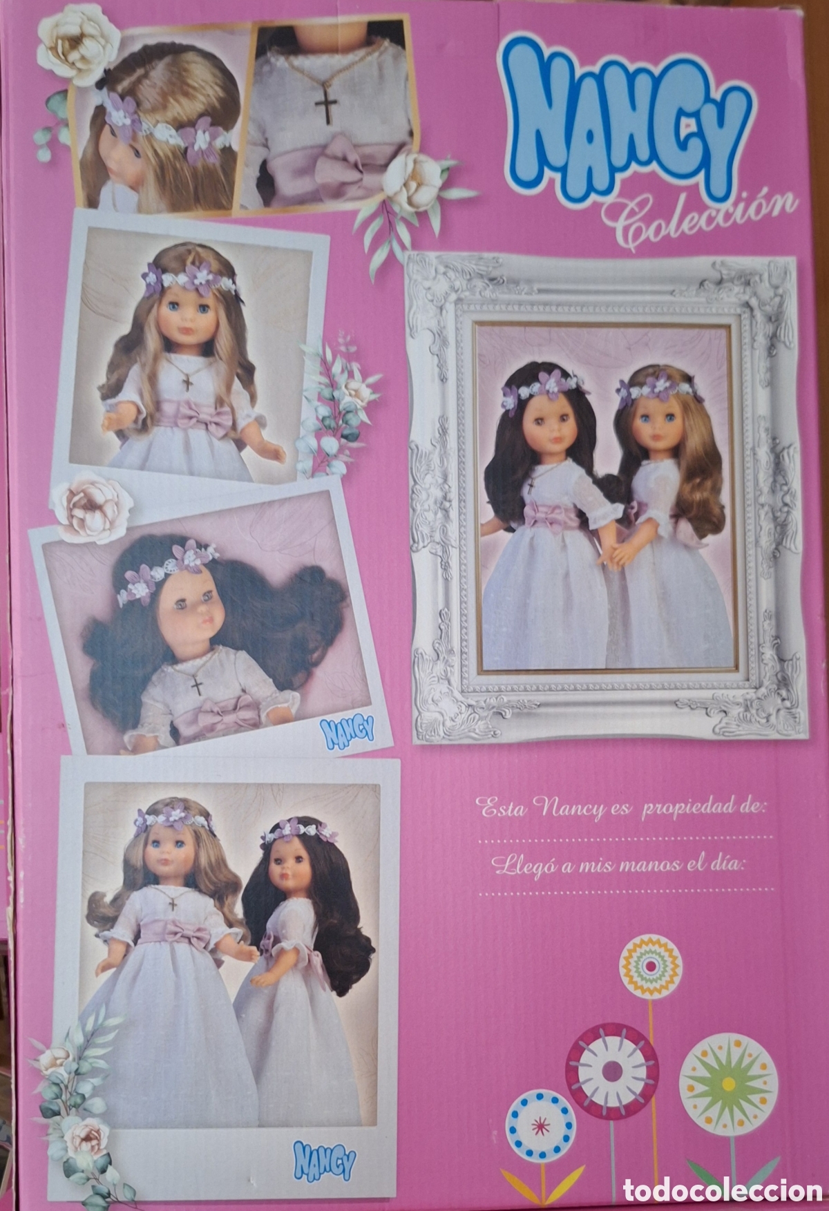 Mu&ntilde;ecas Nancy y Lucas: Caja de mu&ntilde;ecas nancy comunion