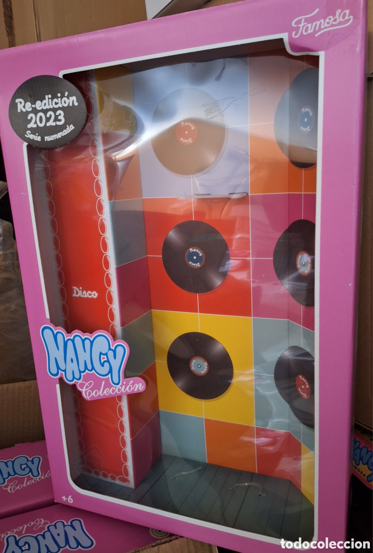 Mu&ntilde;ecas Nancy y Lucas: Caja de mu&ntilde;ecas nancy disco - Foto 2