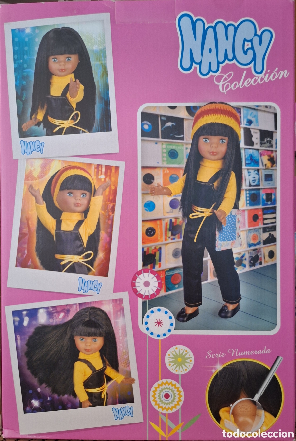 Mu&ntilde;ecas Nancy y Lucas: Caja de mu&ntilde;ecas nancy disco