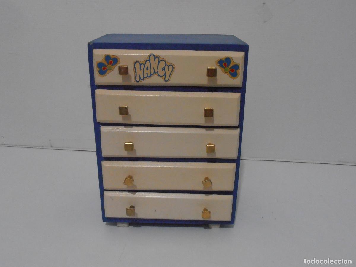 Bonecas Nancy e Lucas: SINFONIER CAJONERA PARA ROPA Y COMPLEMENTOS NANCY FAMOSA, ORIGINAL A&Ntilde;OS 70