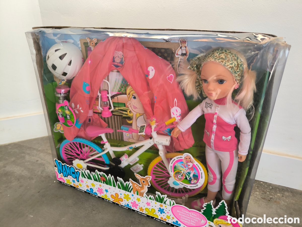 Mu&ntilde;ecas Nancy y Lucas: Nancy camping bike. Sin abrir. Descatalogada. - Foto 2