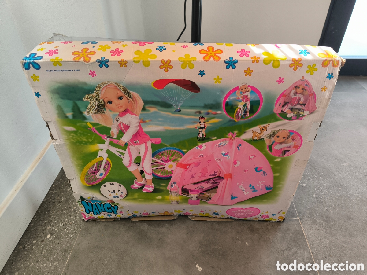 Mu&ntilde;ecas Nancy y Lucas: Nancy camping bike. Sin abrir. Descatalogada. - Foto 5
