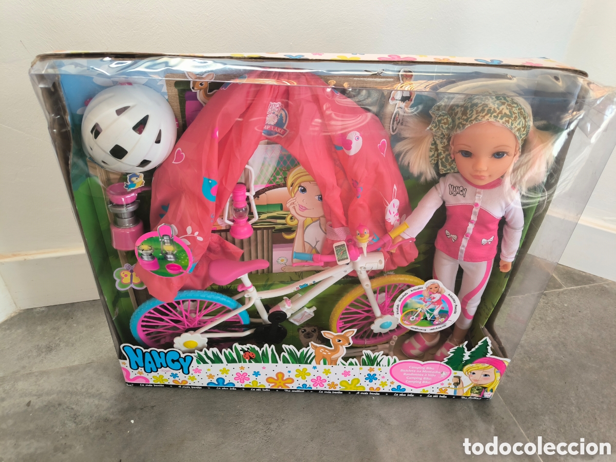 Mu&ntilde;ecas Nancy y Lucas: Nancy camping bike. Sin abrir. Descatalogada. - Foto 6