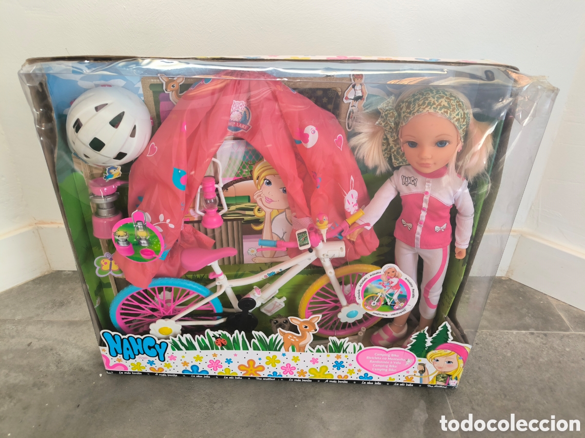 Mu&ntilde;ecas Nancy y Lucas: Nancy camping bike. Sin abrir. Descatalogada. - Foto 1