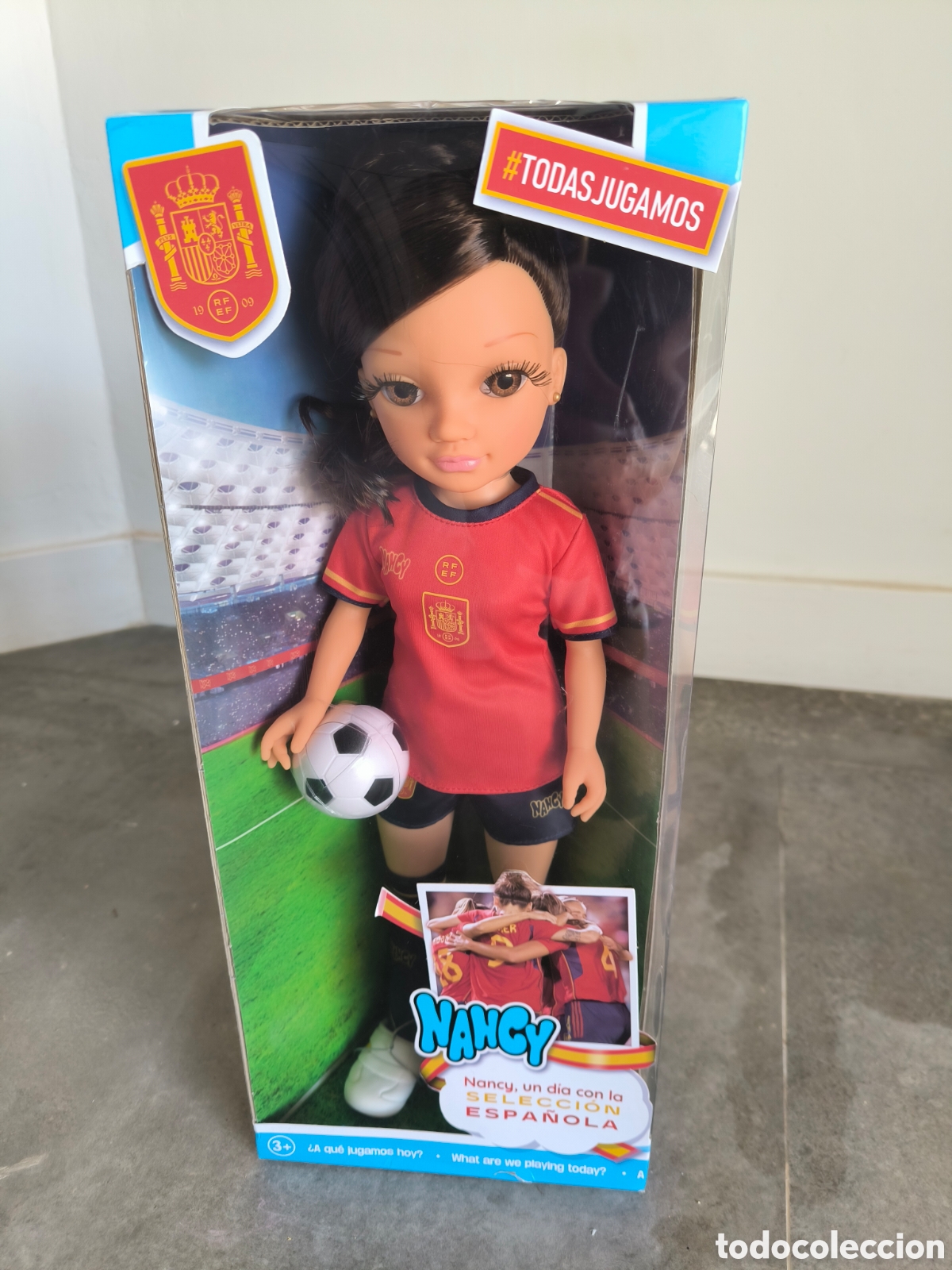 Mu&ntilde;ecas Nancy y Lucas: Nancy un d&iacute;a con la selecci&oacute;n espa&ntilde;ola - Foto 3