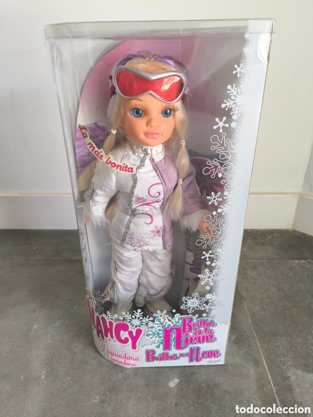 Mu&ntilde;ecas Nancy y Lucas: Nancy brillos en la nieve. Nueva - Foto 1