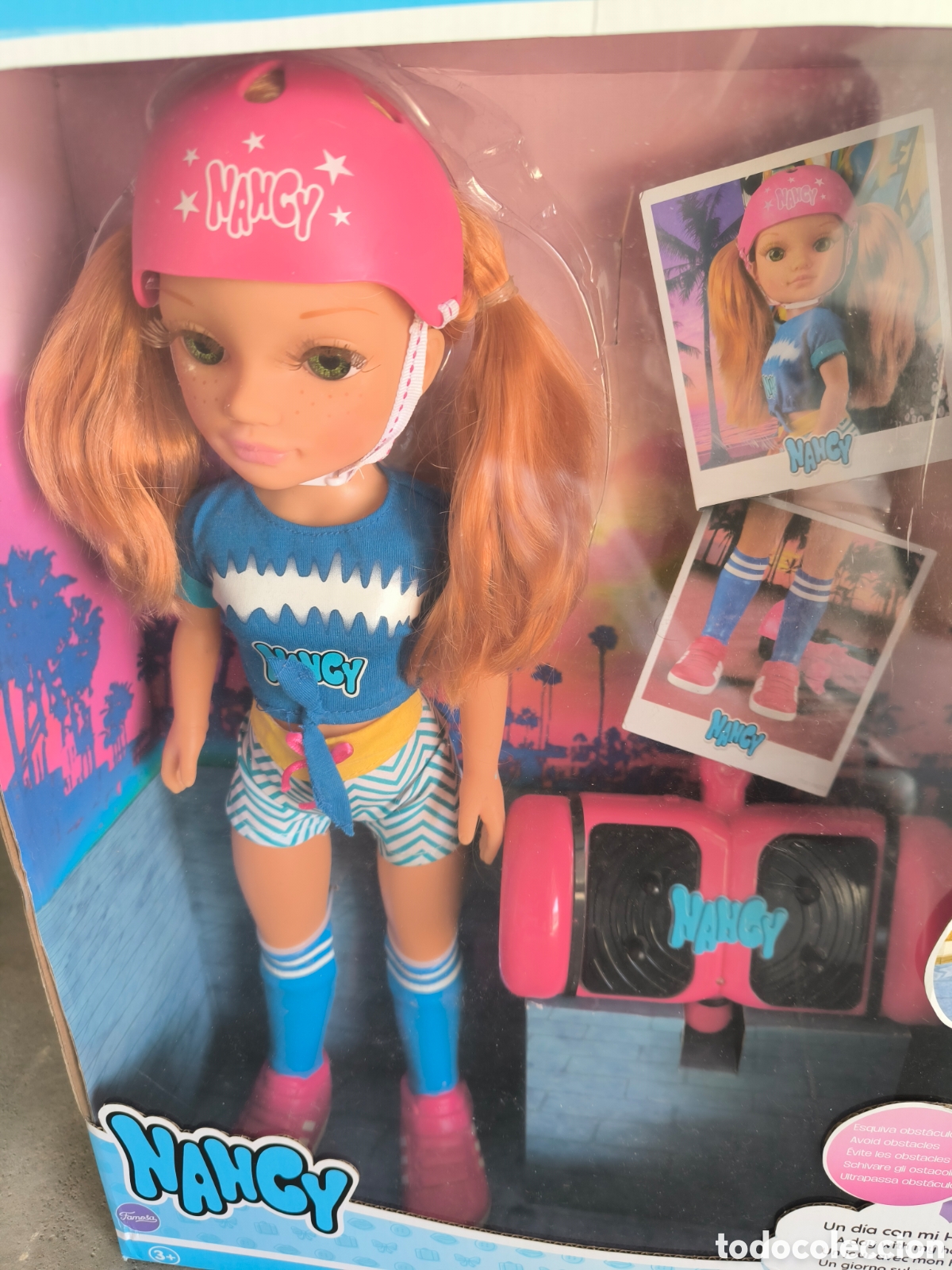 Mu&ntilde;ecas Nancy y Lucas: Nancy un d&iacute;a con mi hoverboard - Foto 2