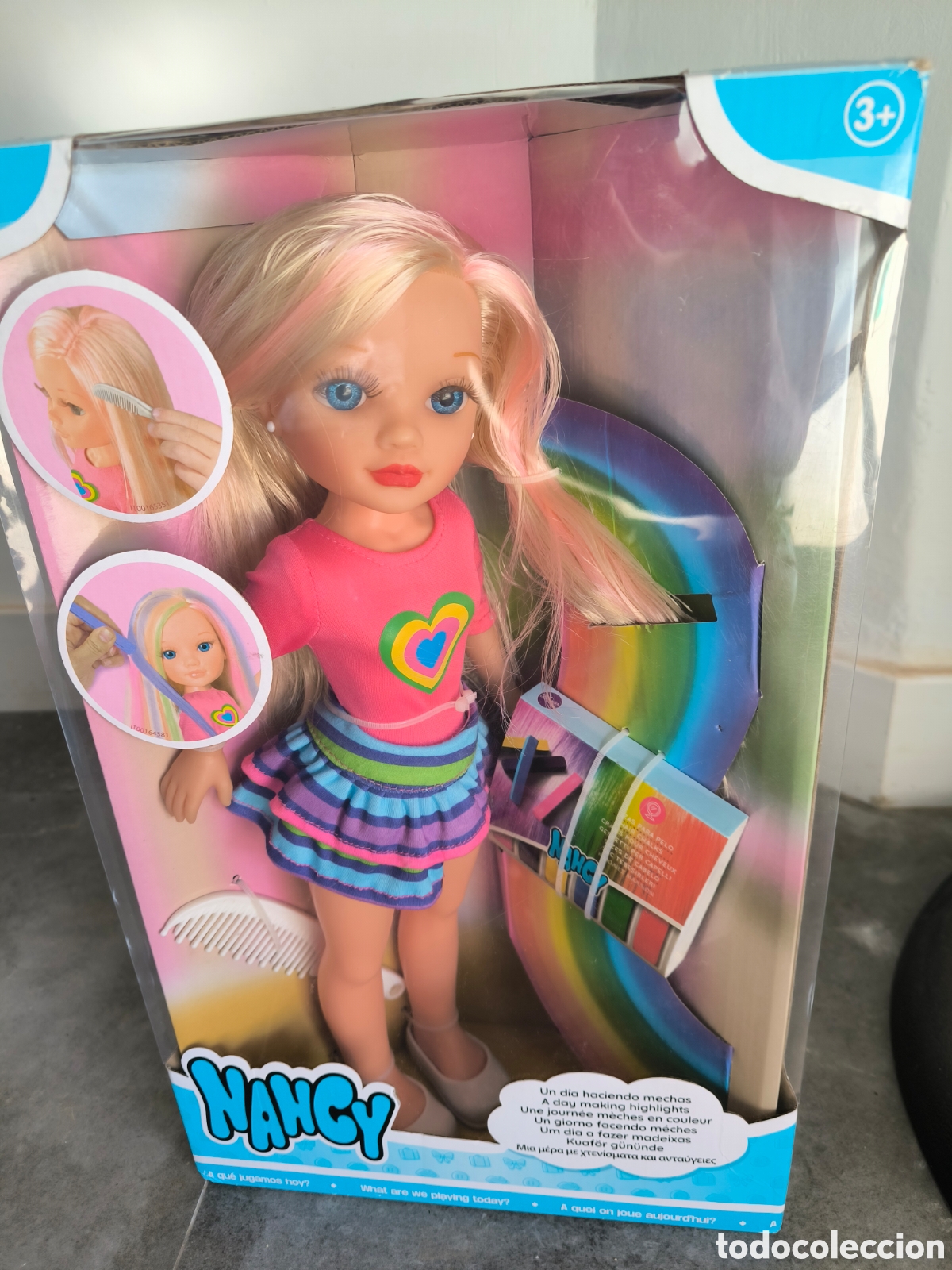 Mu&ntilde;ecas Nancy y Lucas: Nancy un d&iacute;a de mechas. - Foto 3