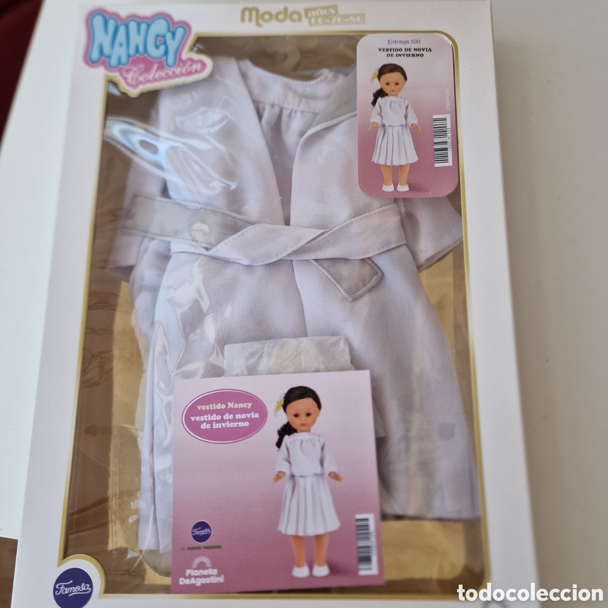 Poup&eacute;es Nancy et Lucas: Nancy conjunto novia original